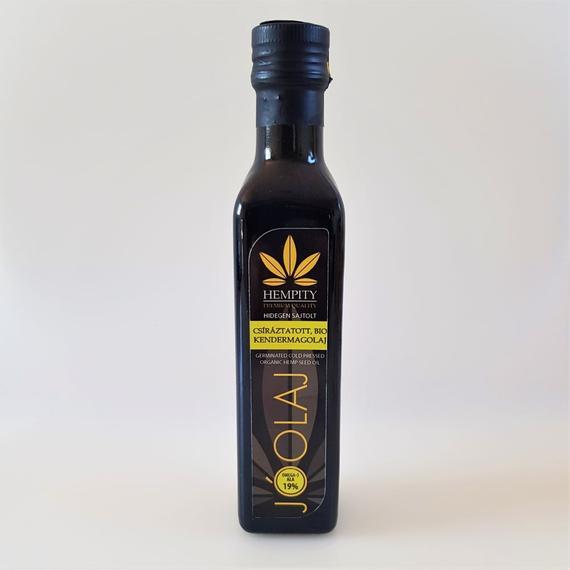 KENDERMAG JÓOLAJ / MAGYAR, CSÍRÁZTATOTT KENDERMAGBÓL 250ML